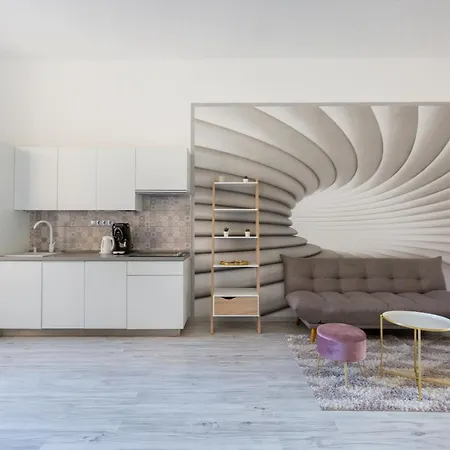 Apartament Designer On The Broadway With 2br And Ac Budapesta